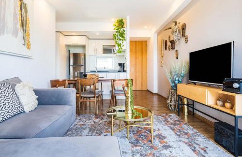 Santa Fe Apartment | Increíble departamento en Santa Fe con gym, alberca y estacionamiento