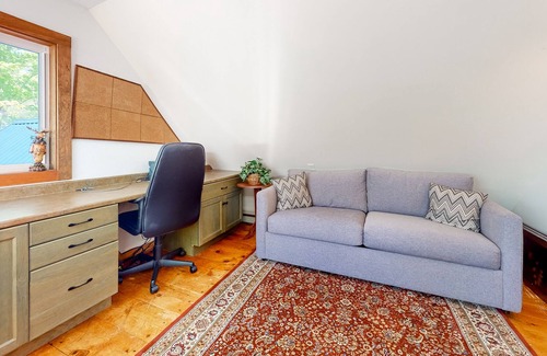Alpine Village House | Incredible home with firepit, board games, gas grill, deck, & full kitchen