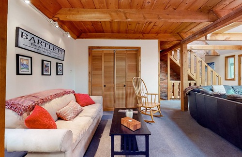 Alpine Village House | Incredible home with firepit, board games, gas grill, deck, & full kitchen
