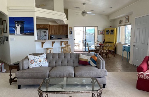 Mohave Valley House | Incredible lake & sunset views in Topock. Colorado River fun & Havasu nearby.