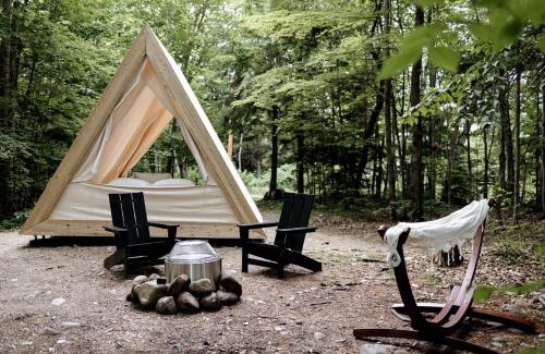 North Woodstock Other | Incredible Safari Tent with Sauna in North Woodstock, New Hampshire