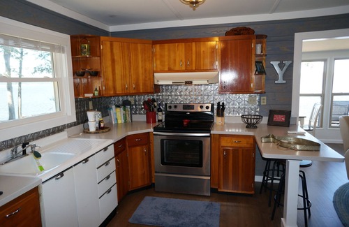 Gilbertsville House | Incredible sunrises await you as you drink coffee and overlook the main lake.