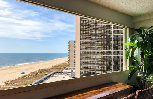 North Ocean City Condo | Incredible views at Saltwater Sunrise with pool, beach access, & furnished lanai