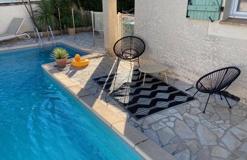 Perols House | Independent villa of 140 m2 on ground of 400m2 with swimming pool near sea
