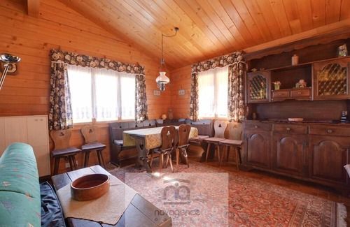 Monteiller Ski Chalet | Individual chalet on 2 floors with :GROUND FLOOR: 1 bathroom/WC, 2 bedrooms with 2 single beds and 1
