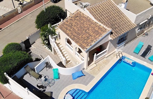 Mazarron Villa | INDIVIDUAL HOUSE WITH PRIVATE POOL - AIR CONDITIONED ROOMS.