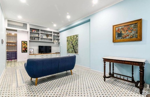 Bach Dang Riverside Apartment | Indochine style apt 2BR Central. Pickup airport low cost