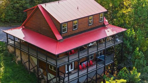 Wears Valley House | Indoor Pool Theater Hot Tub Mountain Views Near Dollywood Crimson Crest by AvantStay