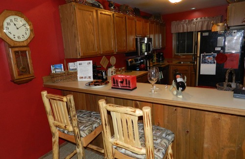 Big Sky Condo | Indoor Private Hot Tub, Wood Fireplace, 2BR,2BA Great Views! Sleeps 7