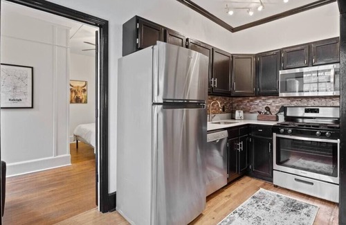 Southwest Raleigh Apartment | Industrial 1bd/1ba Condo in Unbeatable Location