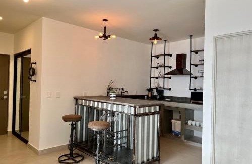 Monterrey Apartment | Industrial stylish 3-br. apartment & city views in front of Parque Fundidora & Arena Mty