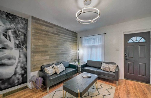 Perry North House | Industrial Townhome, 3 Mi to Dtwn & Stadiums!