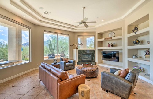 Black Mountain Shadows House | Infinity Pool Stunning Home in Cave Creek!