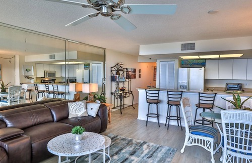 New Smyrna Beach Condo | Inlet #1202- 1BD 1BTH Impressive Beachfront Escape