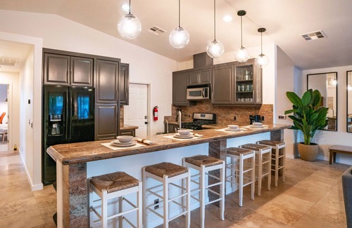 Palm Springs House | Intimate Getaway: Adult Red Room and Family Joy