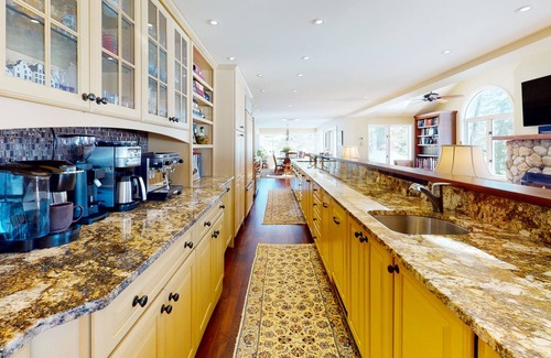 North Bridgton House | Inviting lakefront home with firepit, hot tub, skiing, golf nearby, & W/D