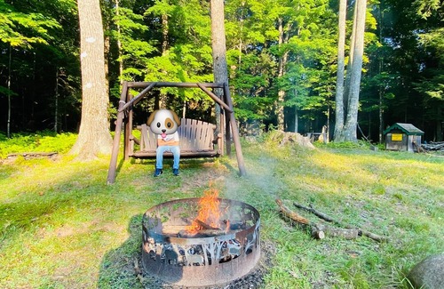 Iron River Cabin | Iron River Luxury Cabin with dock, firepit & deck