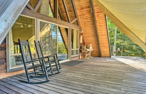 Irwin House | Irwin A-Frame Cabin with Deck and Mountain Views!