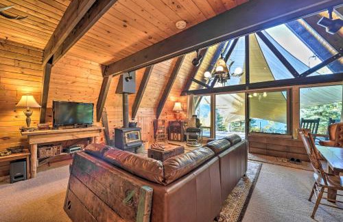 Irwin House | Irwin A-Frame Cabin with Deck and Mountain Views!