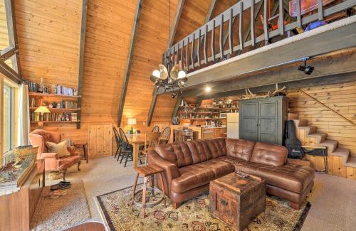 Irwin House | Irwin A-Frame Cabin with Deck and Mountain Views!