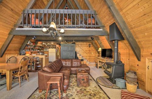 Irwin House | Irwin A-Frame Cabin with Deck and Mountain Views!