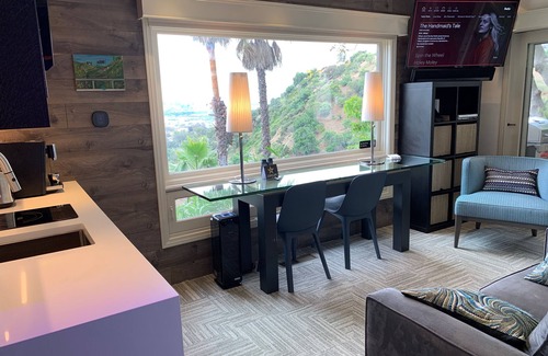 Hollywood Hills West Apartment | It's all about the view: STUDIO 1080 HOLLYWOOD = JETLINER VISTAS of Downtown LA!