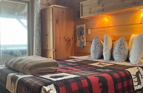 Fancy Gap House | It's Five O'Clock Here - Cozy Waterfront Cabin with a HOT TUB on the Blue Ridge Parkway! Pet Friendly