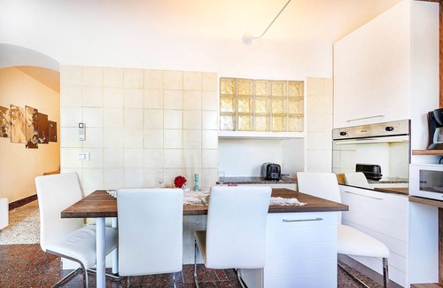 Bardolino Apartment | Villa Santa Maria - Giardino privato - vista fiume