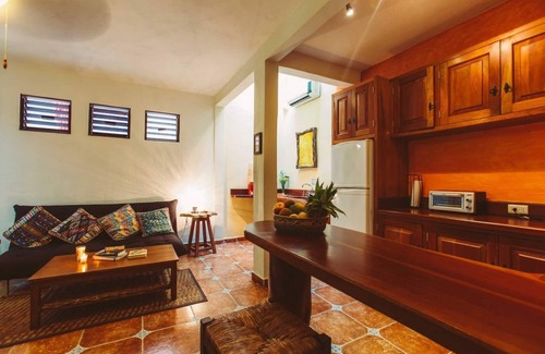 Tulum City Center Apartment | Jade @ Mi Sagrado. Oasis in town. 10m to beach