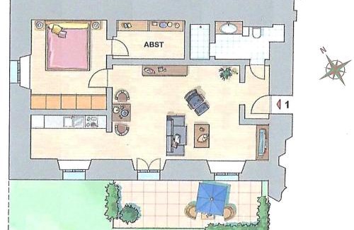 Hohen Niendorf Apartment | Jagdschloß zu Hohen Niendorf Fewo 1 ELEONORE