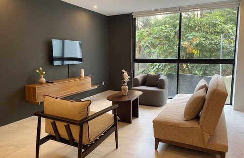 Providencia Apartment | Japandi 2 BedRoom/Daily Cleaning