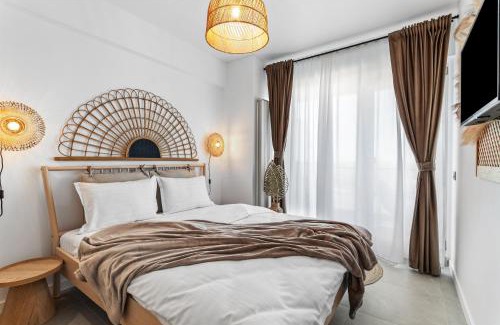 Mamaia-Sat Apartment | Japandi - Odyssey Pool & Spa Resort