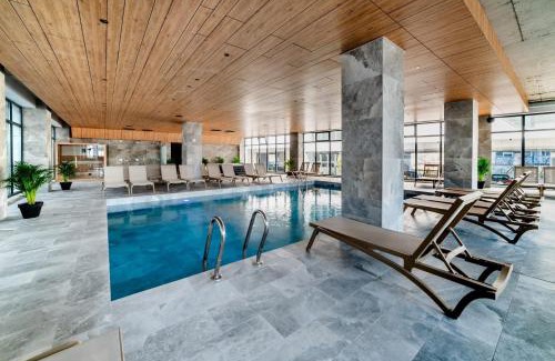 Mamaia-Sat Apartment | Japandi - Odyssey Pool & Spa Resort