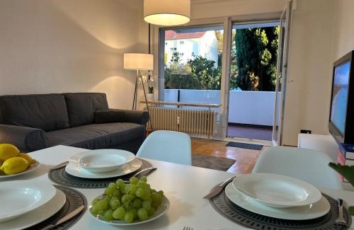 Innenstadt-Ost Apartment | Japandi-Style in Dortmund mit Stellplatz, Balkon