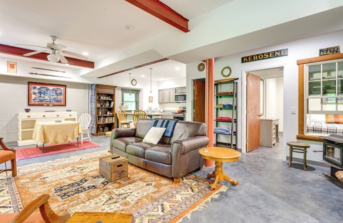 Jasper Apartment | Jasper Apartment w/Patio & Creek Access