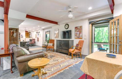 Jasper Apartment | Jasper Apartment with Patio and Creek Access