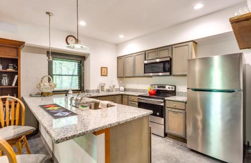 Jasper Apartment | Jasper Apartment with Patio and Creek Access