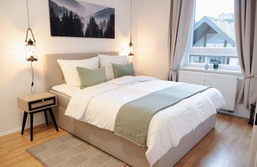 Hamelin Apartment | JASTA Homes Altstadt, zentral, überdachter Parkplatz, Netflix, Vollausstattung, Loft, modern und Komfort