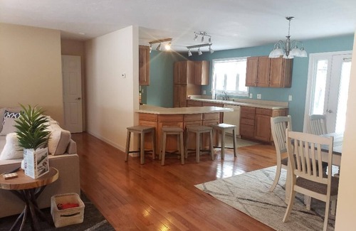 Jay House | Jay River Front Three Bedroom. 2 miles to Jay Peak