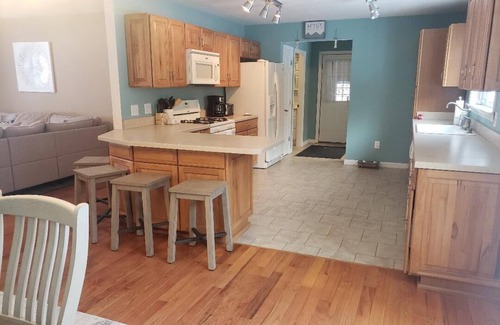 Jay House | Jay River Front Three Bedroom. 2 miles to Jay Peak