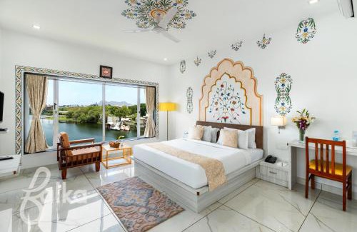 Udaipur Hotel | JAYDURG Asra Lake Heritage Hotel with rooftop and swimming pool