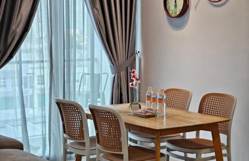 Kuching Apartment | Jk DeLOFTS Amazing City View 12Pax 4BedR 3BathR 2Carparks