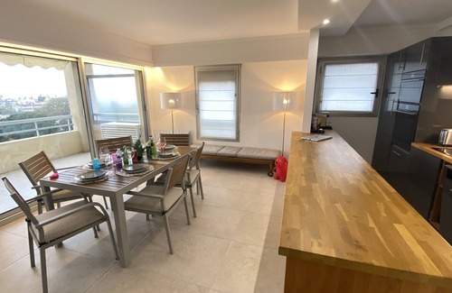 Antibes Apartment | Juan les Pins, beautiful view, swimming pool, parking, elevator