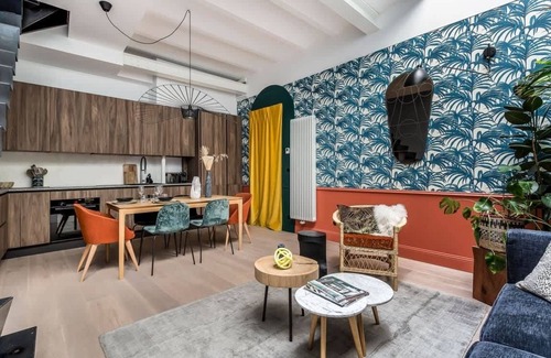 Grande Cote - Annonciade Apartment | Jungle-Art - Furnished apartment - Downtown Lyon