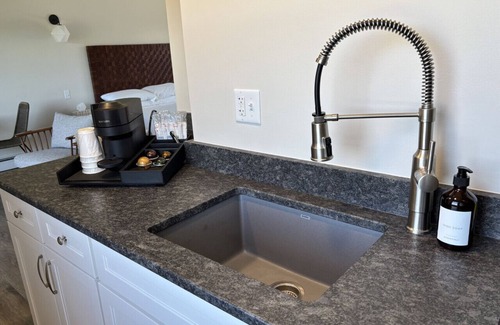 Greenville Junction House | Juniper Motel-Waterfront -King Suite + Cooktop