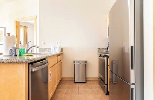 Mammoth Lakes Condo | Juniper Springs Lodge #110 ski in ski out condo with Resort Access