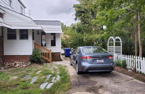 Durham House | Just across the street - from NCCU, with driveway for parking