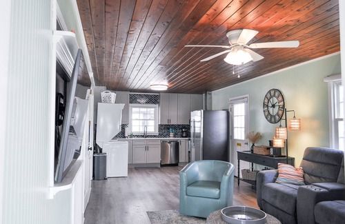 Surf City House | Just Sandy | Partial Views + Just Across from the Beach!