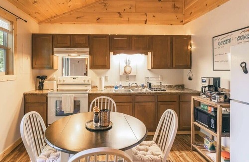 Cosby Cabin | K beds! New covered deck w/soaking tub! Fire Pit!