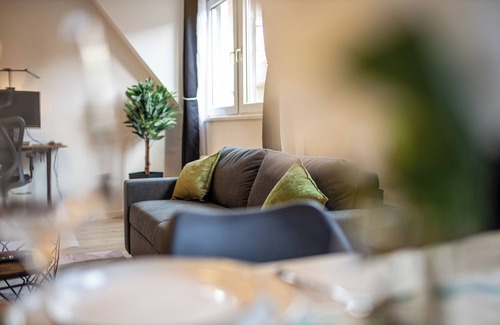 Mitte Apartment | K&M: Central | With workstation | Close to RMCC
